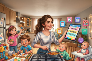 5 Free Tech Hacks for Busy Parents to Save Time & Stress